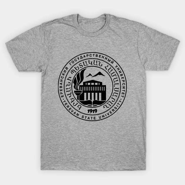 Yerevan State University - circle design T-Shirt by armeniapedia